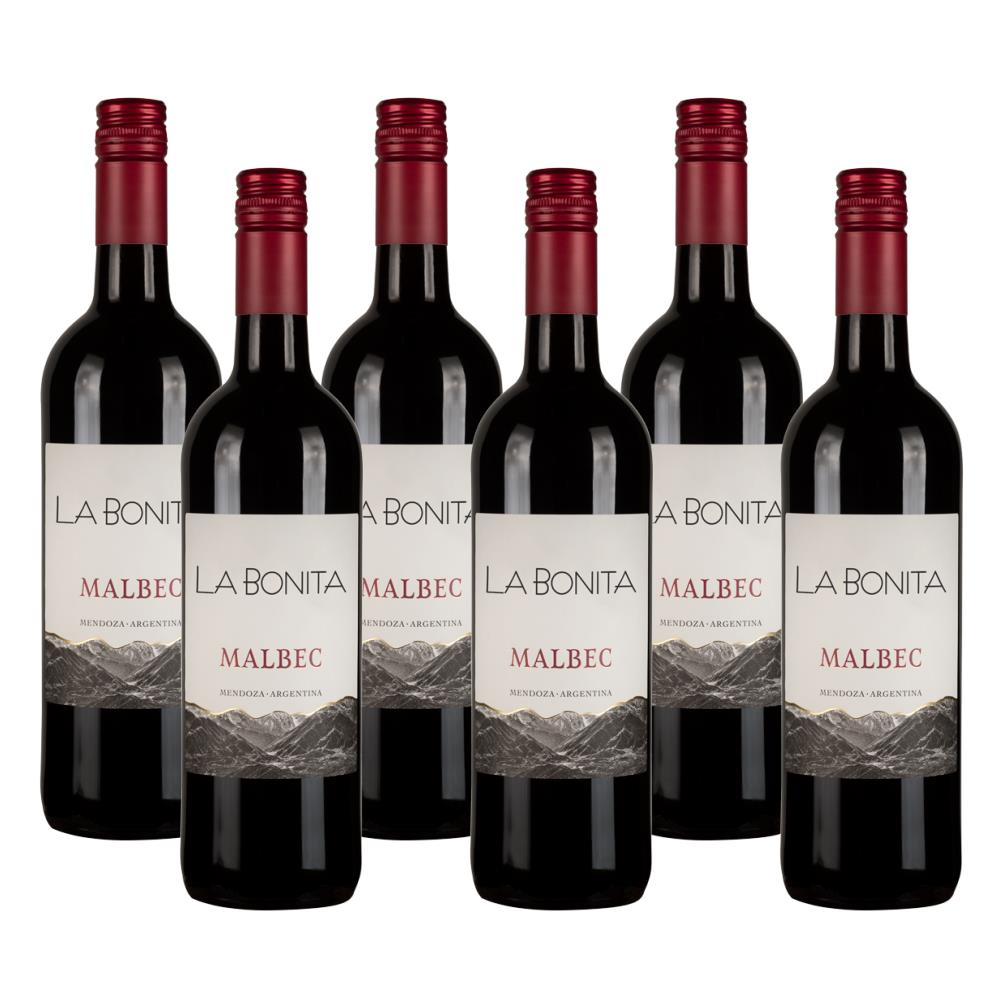 Case of 6 La Bonita Malbec Wine